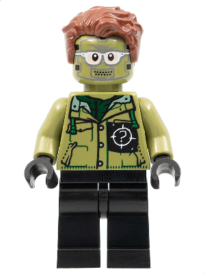 The Riddler - Olive Green Jacket (sh0785)