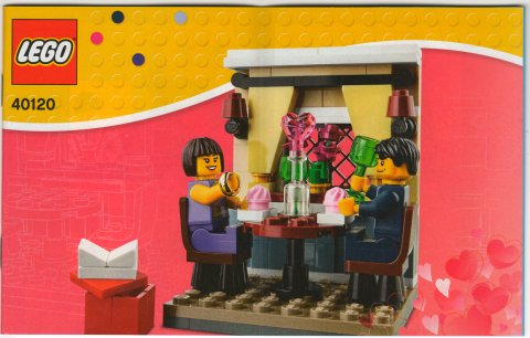 40120 Valentine's Day Dinner (Used) LEGO Seasonal