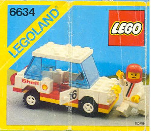 6634 Stock Car (Used) LEGO Town