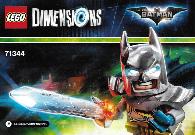 71344 Excalibur Batman Fun Pack (Certified) LEGO Dimensions