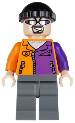 Two-Face's Henchman, Orange and Purple - Sunglasses (sh0022)