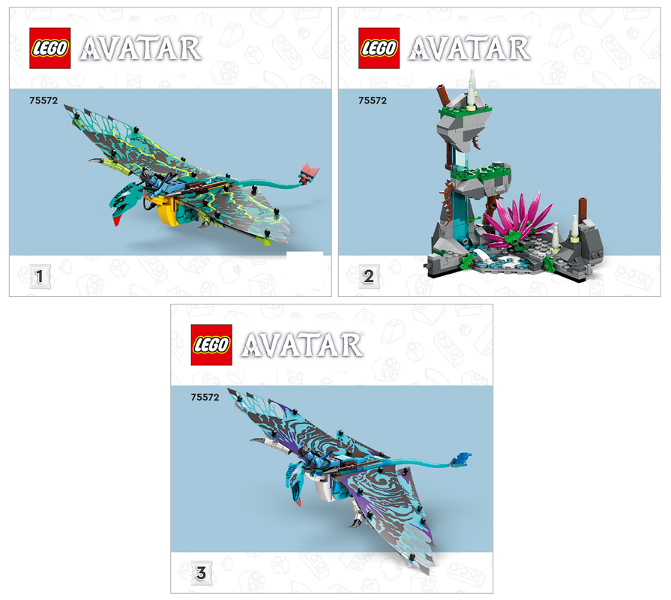 75572 Jake & Neytiri's First Banshee Flight (Certified) LEGO Avatar