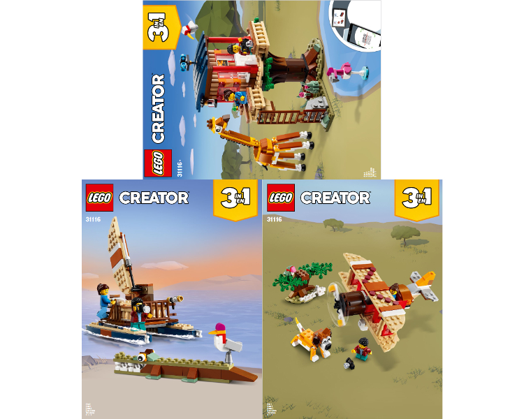 31116 Safari Wildlife Tree House (Used) LEGO Creator
