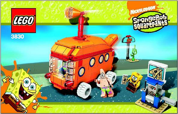 3830 The Bikini Bottom Express (Certified) LEGO SpongeBob SquarePants