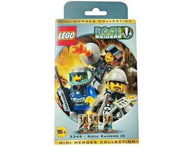 3348 Mini Heroes Collection: Rock Raiders #2 (Retired) LEGO Rock Raiders
