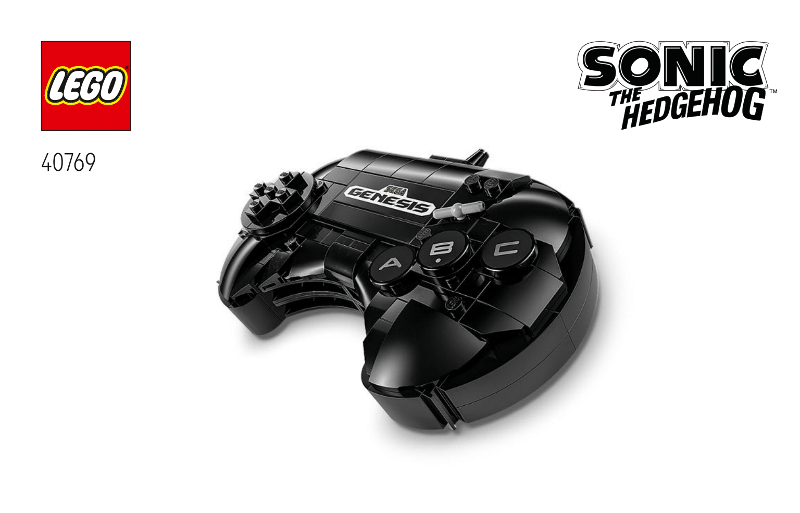 40769 SEGA Genesis Controller (Used) LEGO Sonic