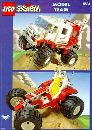 5561 Big Foot 4x4 (Certified) LEGO Model Making