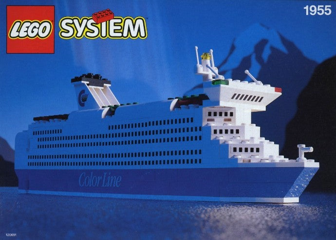 1955 Color Line Ferry (Certified) LEGO Promotional