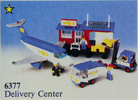 6377 Delivery Center (Retired) LEGO Town