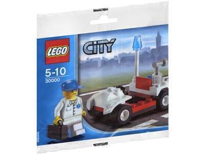 30000 Doctor With Car (Retired) LEGO City
