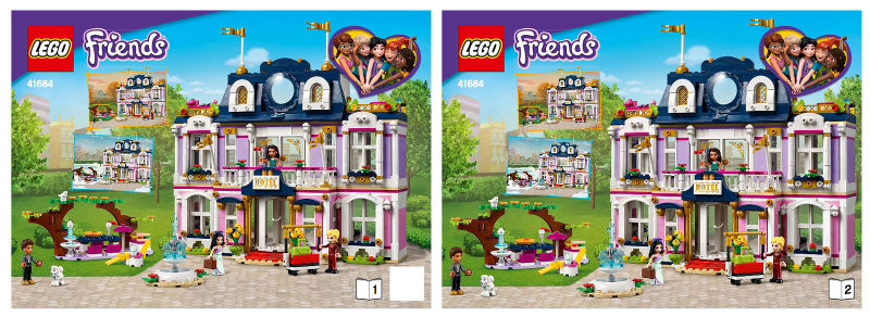 41684 Heartlake City Grand Hotel (Certified) LEGO Friends