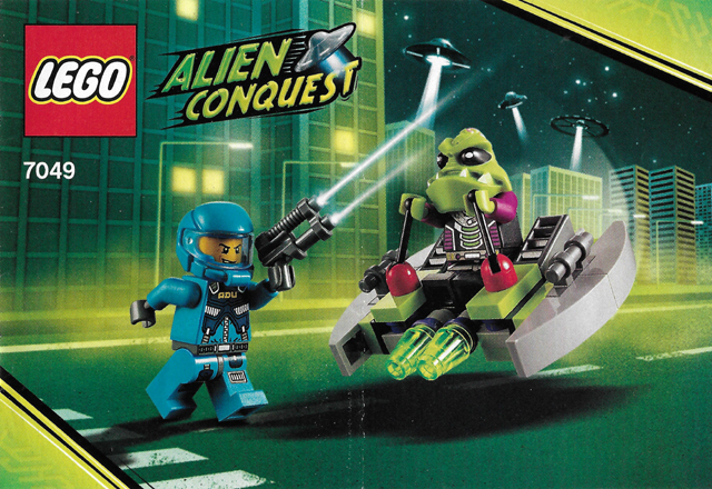 7049 Alien Striker (Certified) LEGO Space