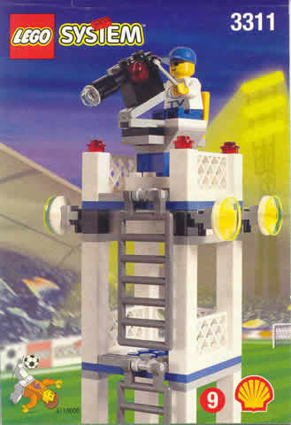 3311 Camera Tower (Used) LEGO Town