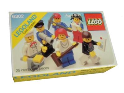 6302 Mini-Figure Set (Retired) LEGO Town