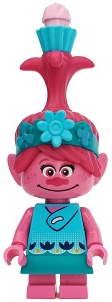 Poppy - Medium Azure Cupcake, Bright Pink Swirl (twt009)