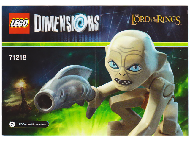 71218 Gollum Fun Pack (Used) LEGO Dimensions