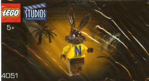 4051 Quick the Bunny (Nestle) (Used) LEGO Studios