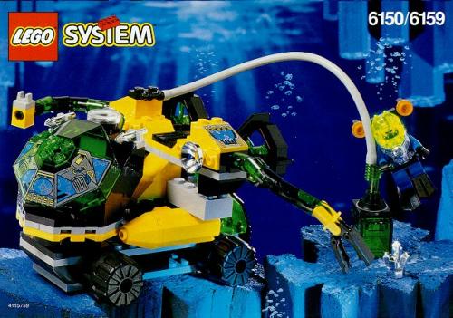 6159 Crystal Detector (Certified) LEGO Aquazone