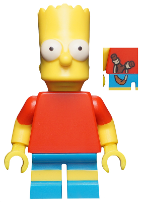 Bart Simpson (Minifigure Only) (sim008)