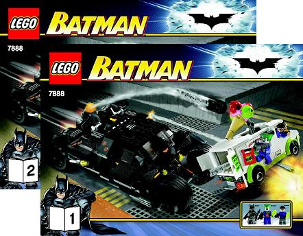 7888 The Tumbler: Joker's Ice Cream Surprise (Used) LEGO Super Heroes