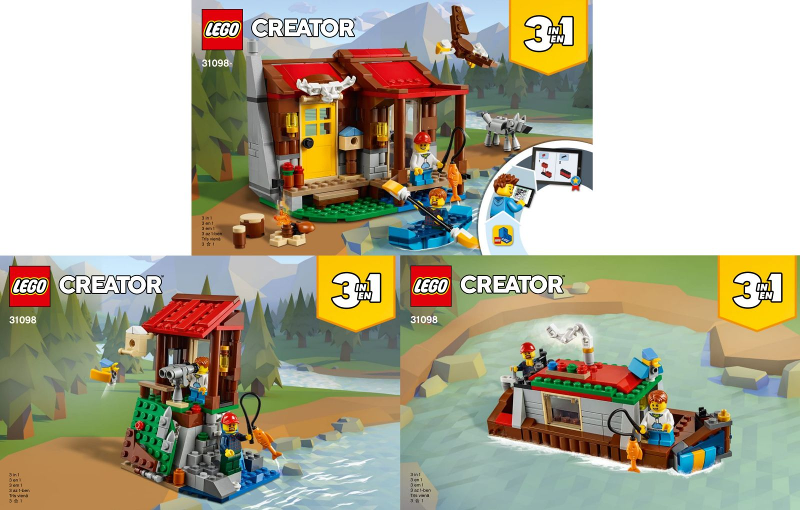 31098 Outback Cabin (Used) LEGO Creator