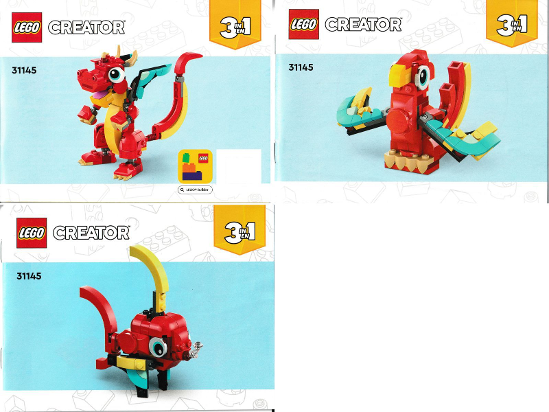 31145 Red Dragon (Certified) LEGO Creator