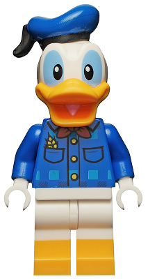 Donald Duck - Plaid Shirt with Yellow Buttons (dis053)