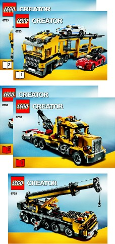 6753 Highway Transport (Certified) LEGO Creator
