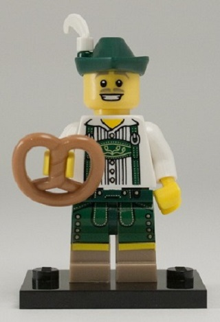 Lederhosen Guy - Series 8 Collectible Minifigure (col08-3)
