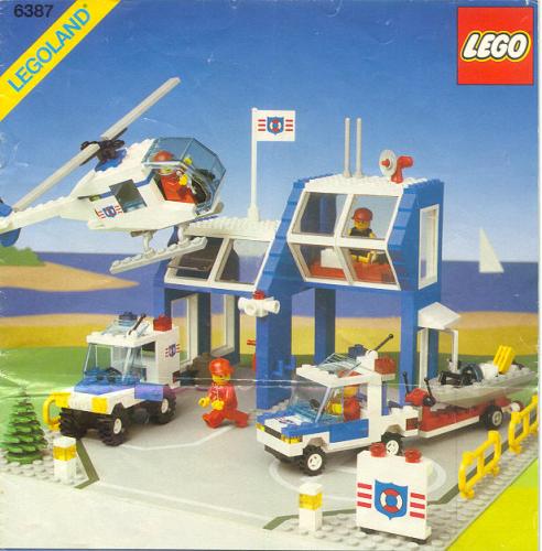 6387 Coastal Rescue Base (Certified) LEGO Town