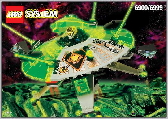 6900 Cyber Saucer (Certified) LEGO Space