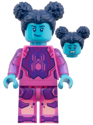 Margo Kess / Spider-Byte (Minifigure Only) (colspi09)