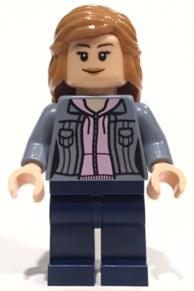 Hermione Granger - Sand Blue Jacket over Bright Pink Hoodie (dim046)