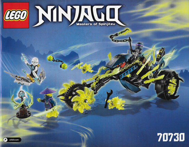 70730 Chain Cycle Ambush (Used) LEGO Ninjago