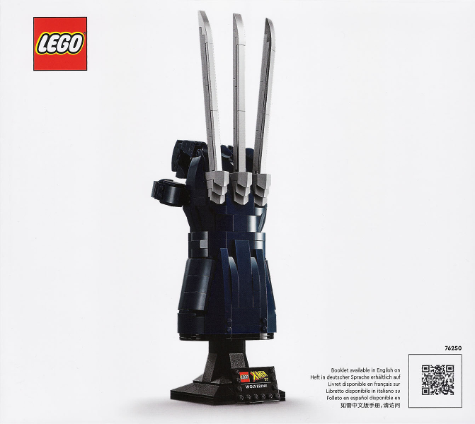 76250 Wolverine's Adamantium Claws (Used) LEGO Super Heroes