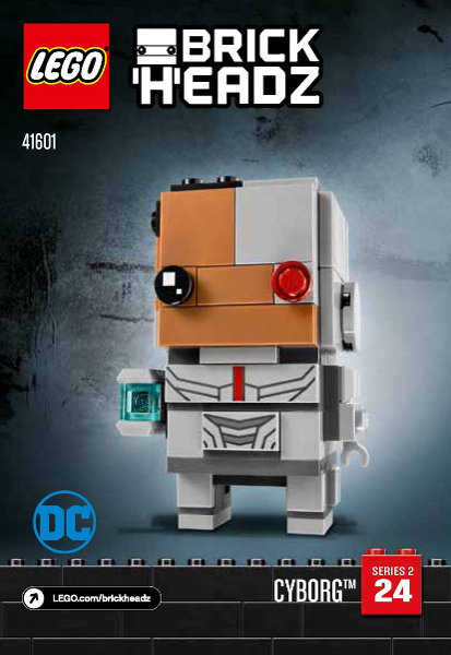 41601 Cyborg (Used) LEGO BrickHeadz