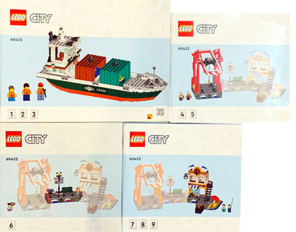 60422 Seaside Harbor with Cargo Ship (Certified) LEGO City