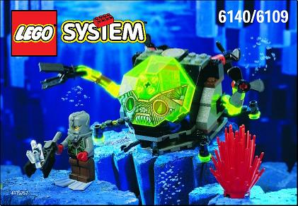 6109 Sea Creeper (Certified) LEGO Aquazone