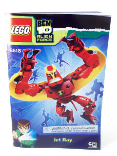 8518 Jet Ray (Certified) LEGO Ben 10 Alien Force