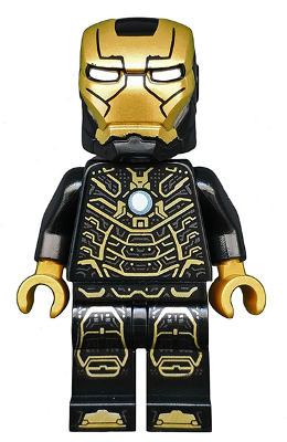 Iron Man - Mark 41 Armor, Trans-Clear Head (sh0567)