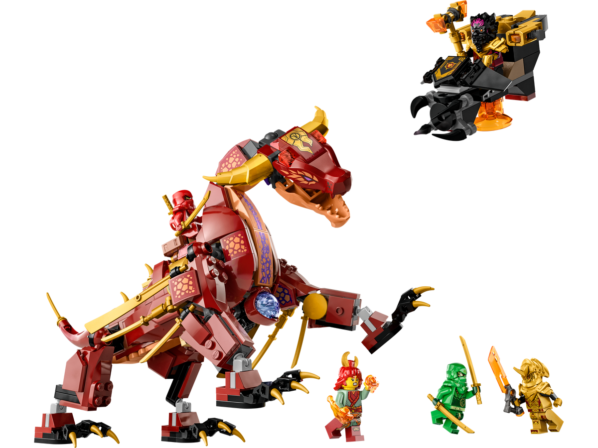 71793 Heatwave Transforming Lava Dragon (Retired) LEGO Ninjago