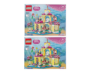 41063 Ariel's Undersea Palace (Used) LEGO Disney