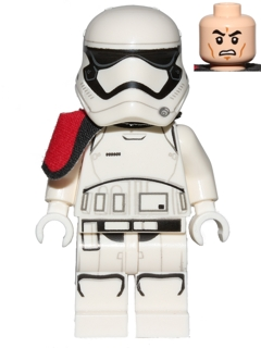 First Order Stormtrooper Officer (Rounded Mouth Pattern) (sw0664)