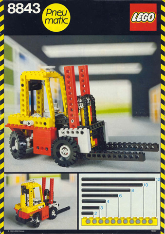 8843 Fork Lift Truck (Certified) LEGO TECHNIC