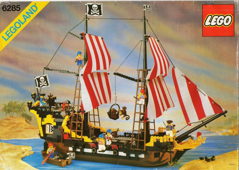 6285 Black Seas Barracuda (Used) LEGO Pirates