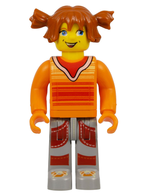 Tina, Orange Torso, Light Gray Legs (4143766) (cre001)