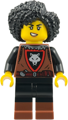 Wolfpack - Female, Black Legs with Reddish Brown Boots, Black Hair (bdp283)