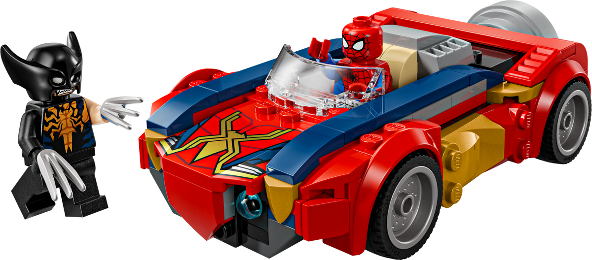 76336 Spider-Man Car vs. Venomized Wolverine (Certified) LEGO Super Heroes