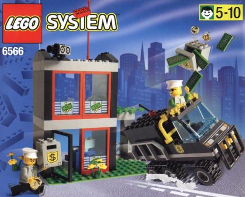 6566 Bank (Certified) LEGO Town