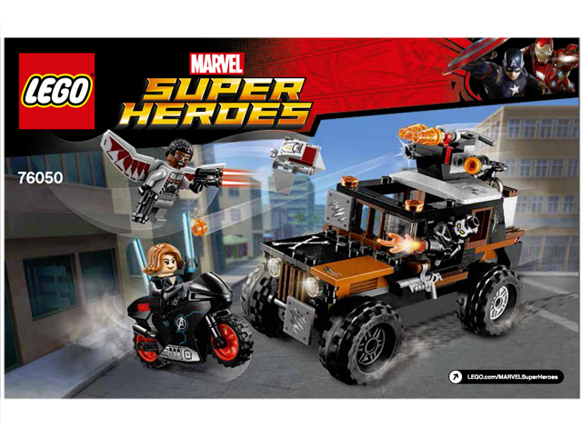 76050 Crossbones' Hazard Heist (Certified) LEGO Super Heroes